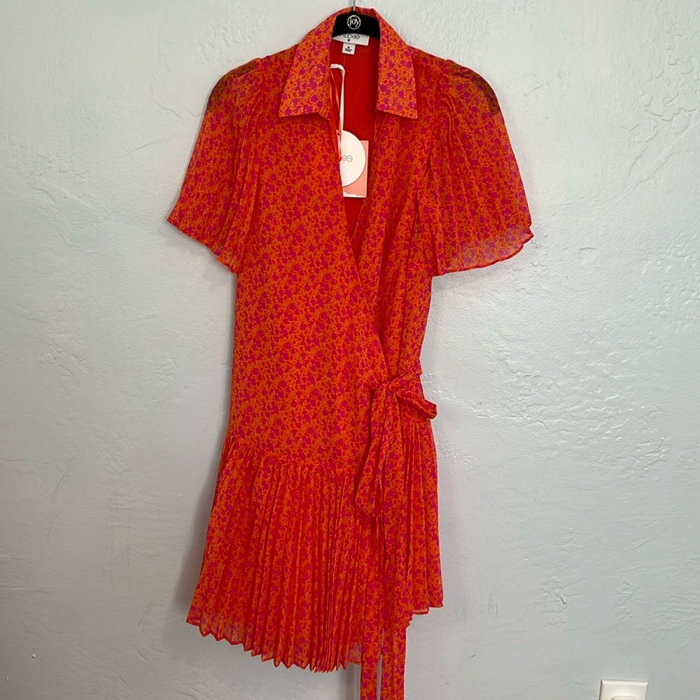 Alexis x Target orange floral dress